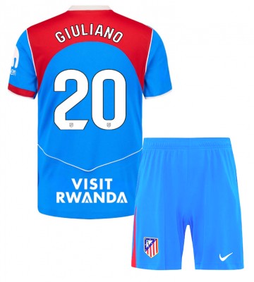 Atletico Madrid Giuliano Simeone #20 Replik 3rd trikot Kinder 2025-26 Kurzarm (+ Kurze Hosen) Atletico Madrid Giuliano Simeone #20 Replik 3rd trikot Kinder 2025-26 Kurzarm (+ Kurze Hosen)
